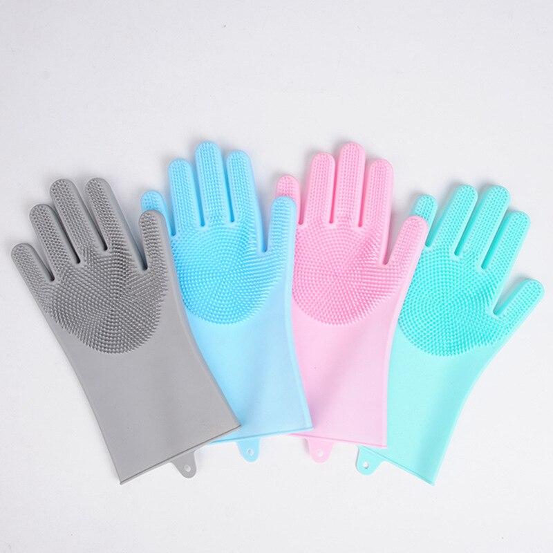 Hond Haar Kam Silicone Honden Grooming Borstel Handschoen Puppy Douche Cleaning Borstels Kat Hond Massage Handschoen Huisdieren Accessoires