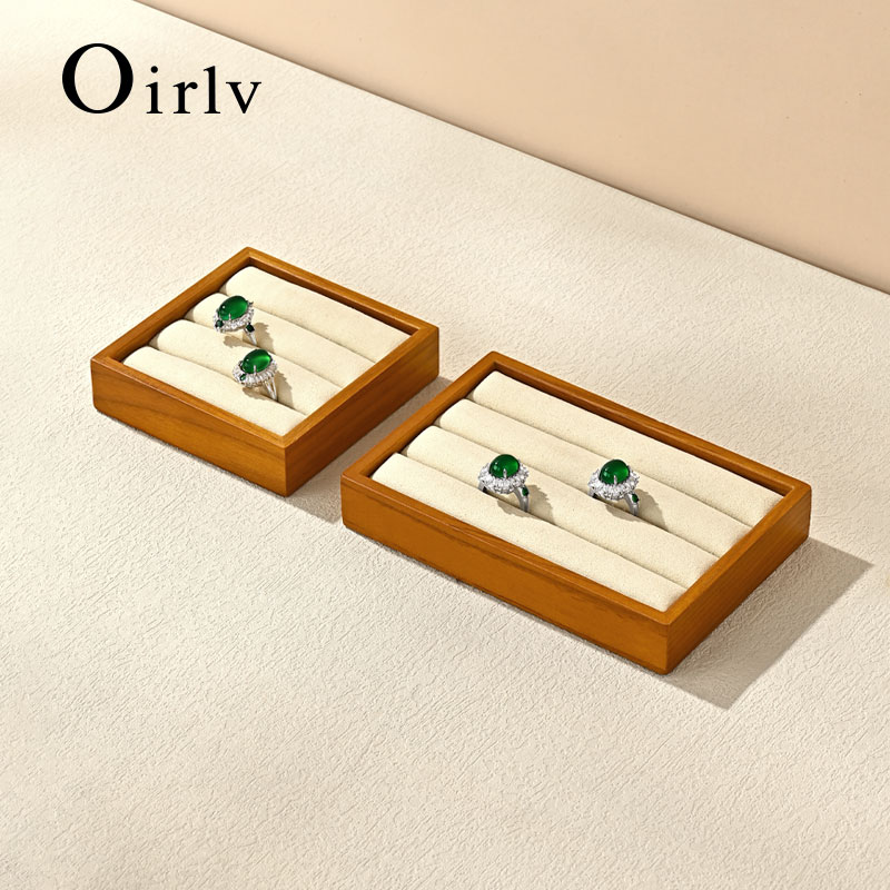 Bandeja Para Joyas De 2 Piezas - Para Diseño De Collares Y Pulseras, Material Suave Flocado