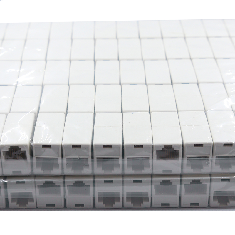 Rede Conector Acoplador Cabo Lan, Adaptador Ethernet, Extensor de Rede, RJ45, 8P8C, 8 Pinos, Fêmea, CAT5, 5E, 6A, 6a