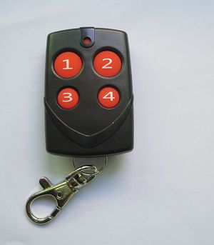 UKTX003 Steel Line Cardale AZAA1007 / AZAR2003 Garage Door Remote Control 418MHz (only work for fixed code )