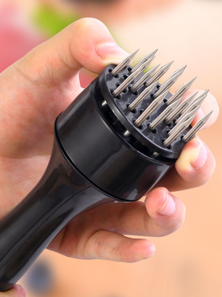 Meat NeedleStainlessSteel Utensil Meat Tenderizer Needle Steak Pork Chops Loose Household Meat Hammer Food Cooking Meat Tool