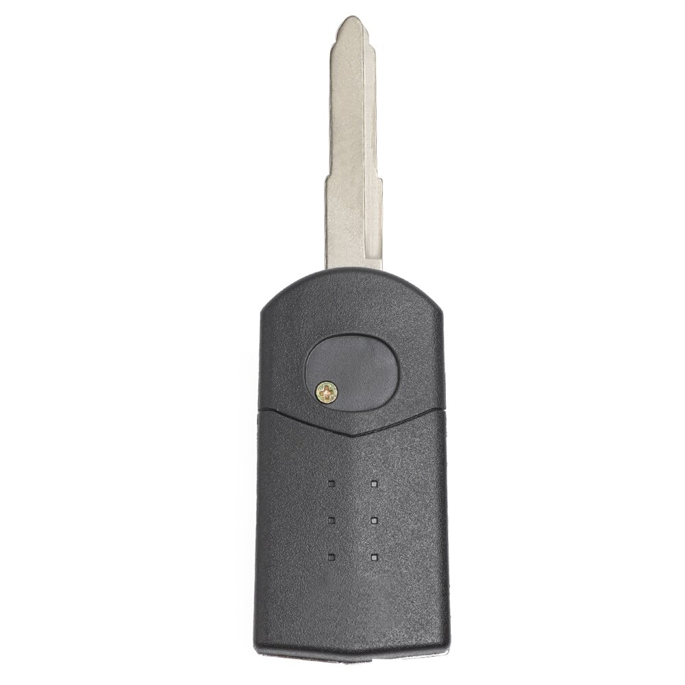 Keyecu Vouwen Afstandsbediening Sleutel Auto Starter 3 Knop 433 Mhz 4D63 Chip Voor Mazda 2 / 3 / 5 / 6 / MX5 / CX7 (SKE126-01)