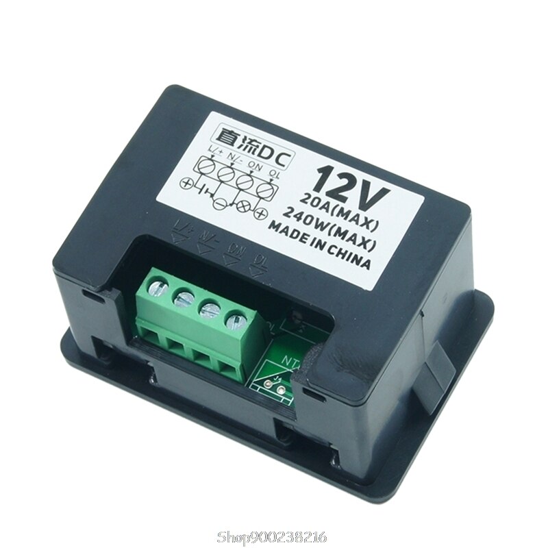 12V 24V 110V 220V LED Digital Display Time Delay Relay Switch T2310 Normally Open Microcomputer Time Controller N04