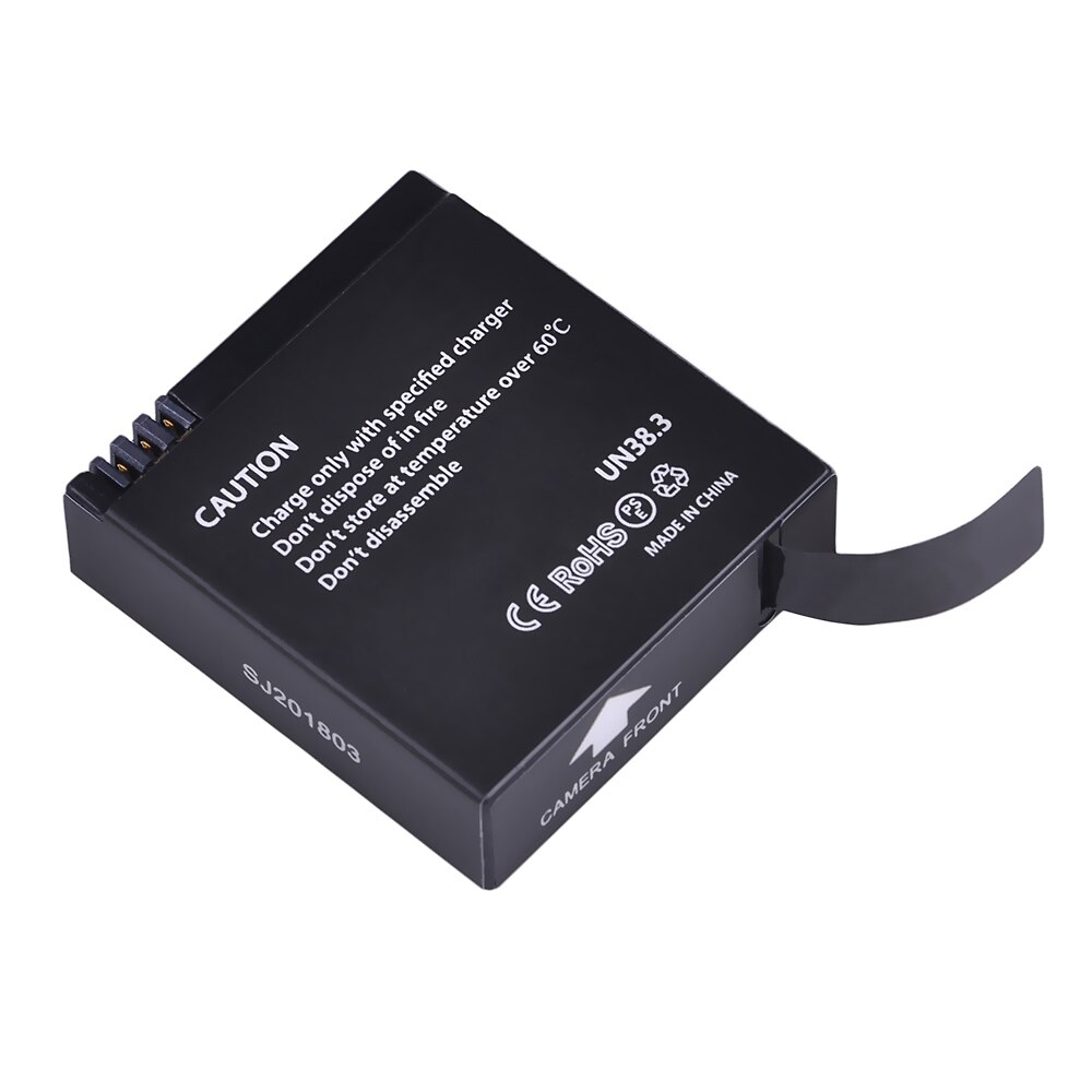 Tectra 2-Pack 1000mAh 3.8V Li-ion Battery for SJCAM SJ7 Action Camera