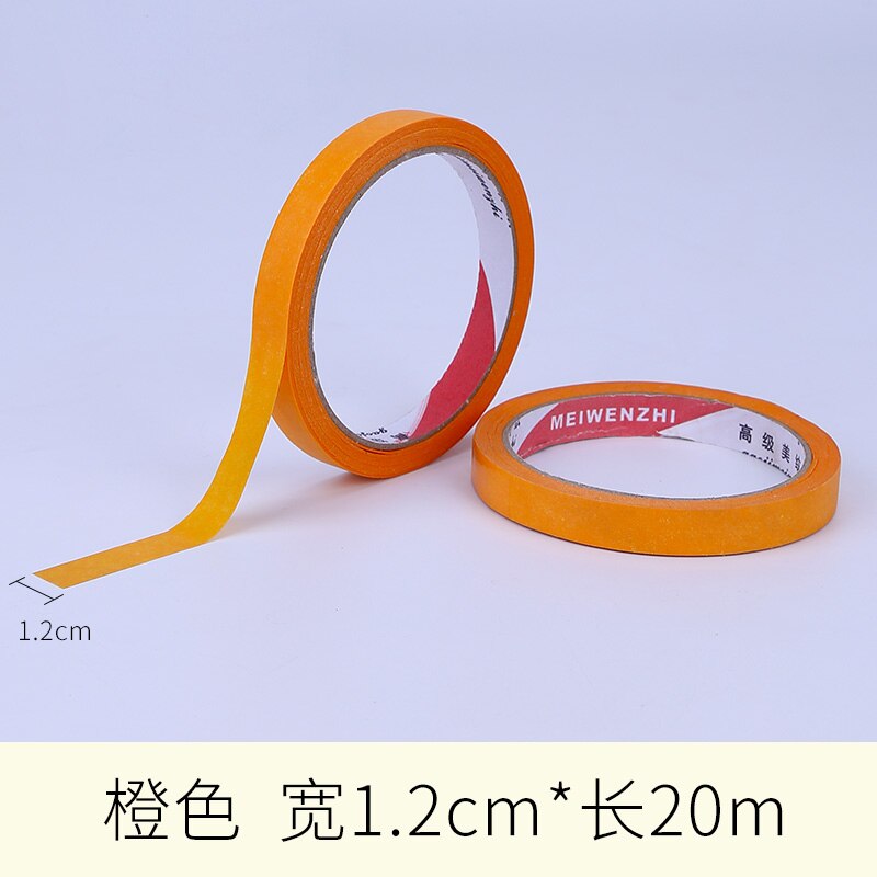 Pure Color Masking Washi Tape Adhesive Tape Stickers DIY Paper Stationery Tapes Art Materials Fasteners Office School Supplies: C