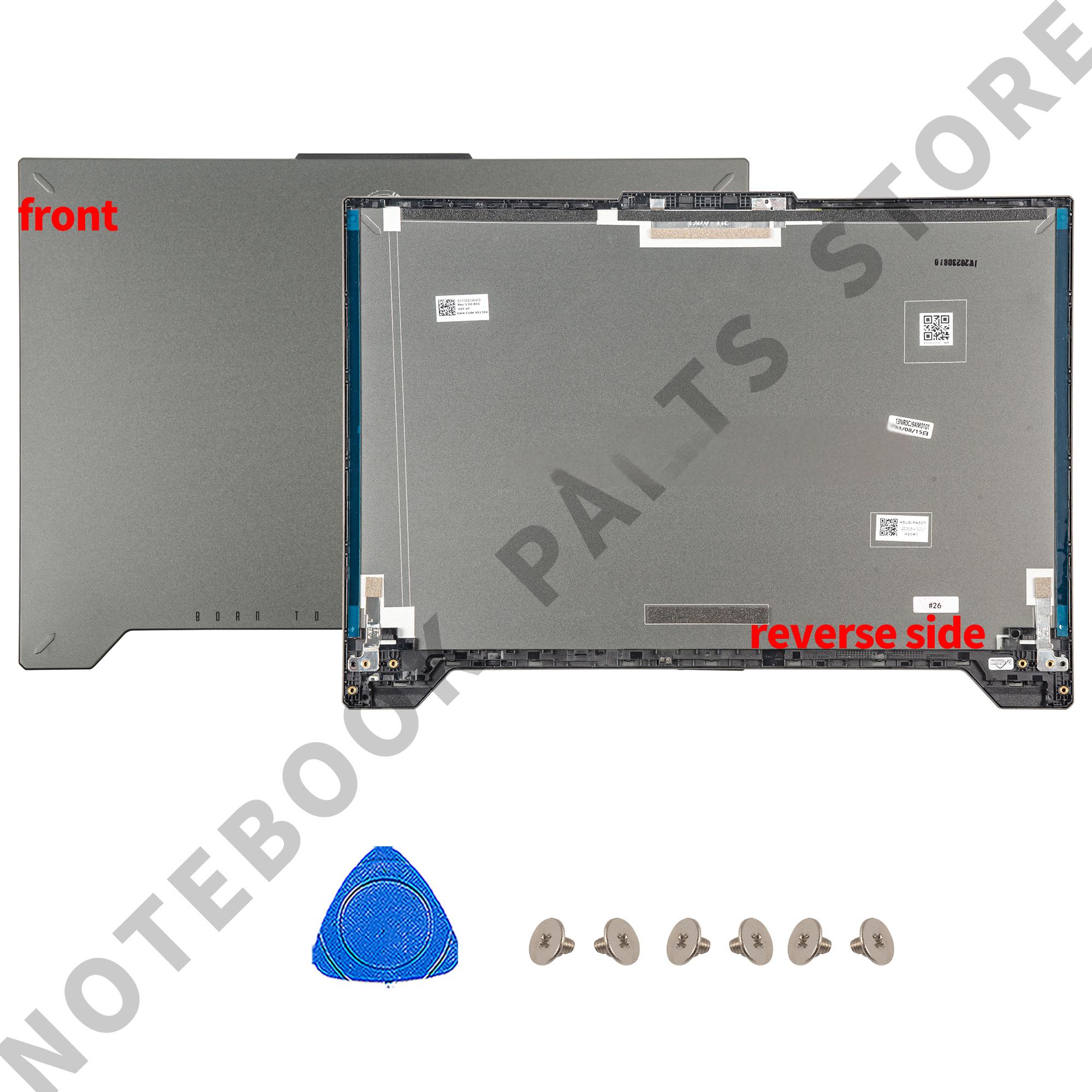 Air Outlet On Both Sides For TUF Gaming F15 FX507 FA507 FX507Z FX507ZM FA507R LCD Back Cover Front Bezel Hinges/Palmrst/Bottom: Beige