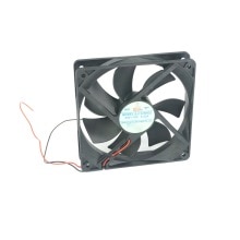 24V DC 120x120x25mm Axial Radiator Fan 2200RPM Dual Ball Bearing Middle Speed