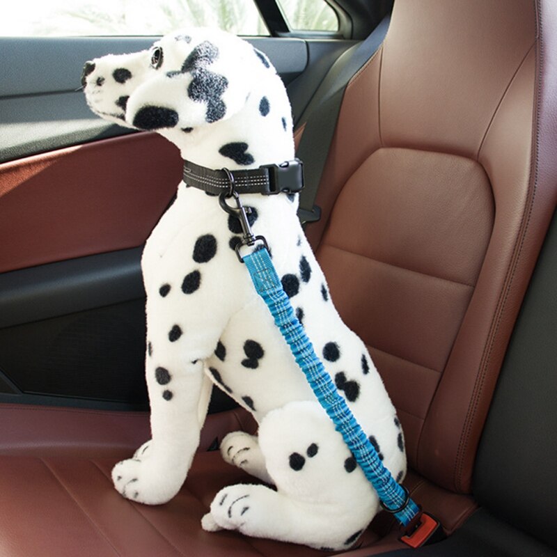 Hond Autogordel Verstelbare Hond Kat Auto Veiligheidsgordel Harness Leads Elastische Reflecterende Veiligheid Touw Voor Honden Kat Dierbenodigdheden