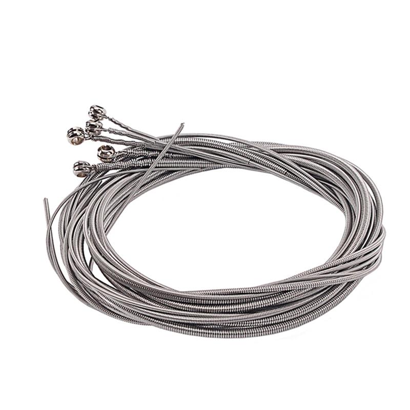 5 Pcs Stainless Steel Bass Strings Bass Guitar Parts Accessories Guitar String Gauge Bass Guitar Music Accessories (U31)