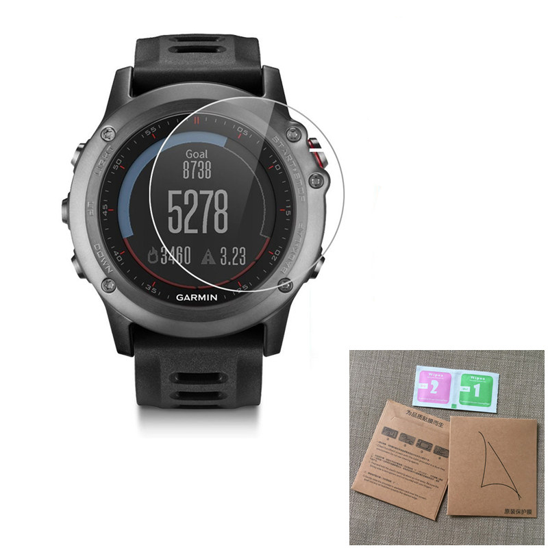 Para Garmin Fenix 3/3HR no vidrio templado 9H TPU cubierta de película protectora de pantalla completa Premium para Garmin reloj inteligente Fenix3/3 HR