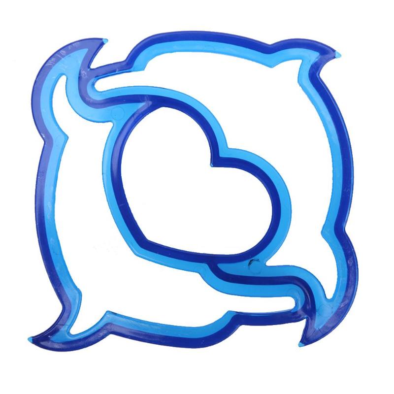 Lunch DIY Sandwiches Cutter Mould Food Cutting Die Bread Biscuits Mold Toast Mold: (Dolphin)