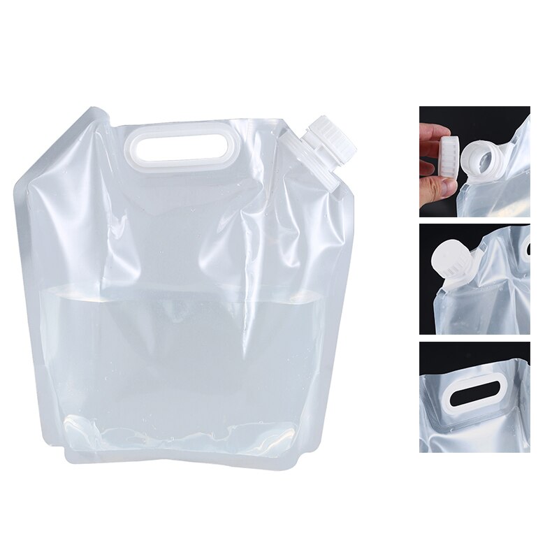 Foldable water canister