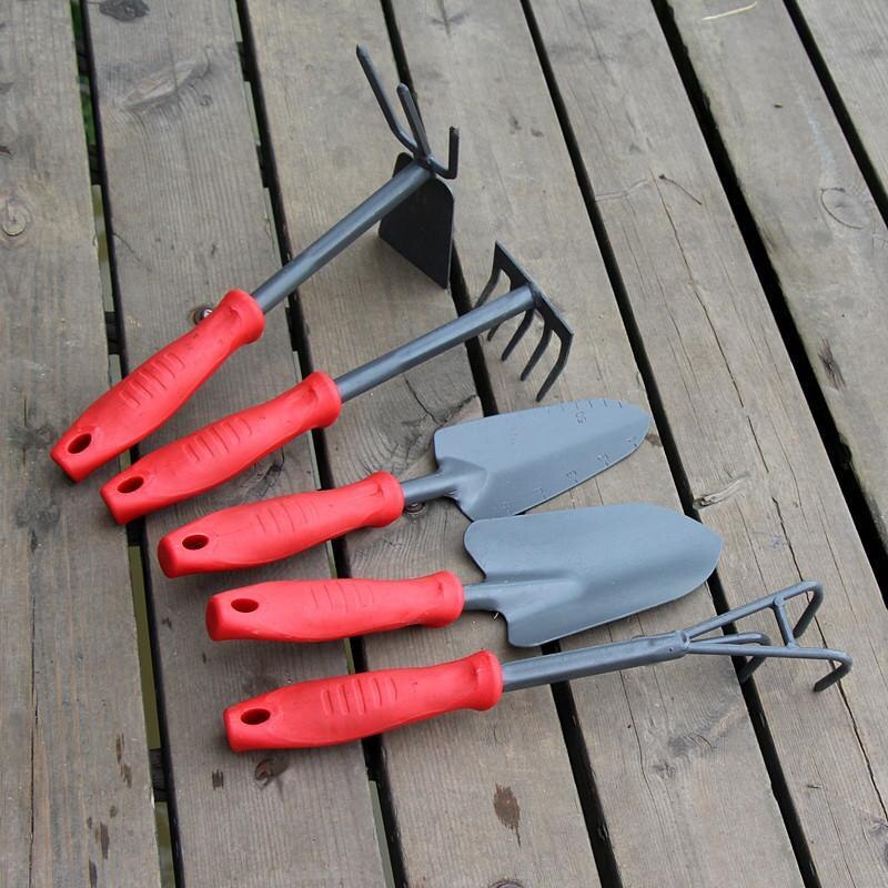 Garden Tool Hand Trowel Bonsai Shovel Rake,Cultivator,Weeder Tools With Ergonomic Handle,Garden Lawn Farmland Transplant E12140