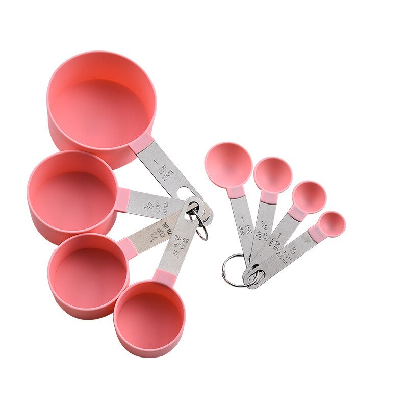 Multi-purpose measuring spoons Measuring cups Measuring tools Baking accessories Stainless steel plastic handles Kitchen gadgets