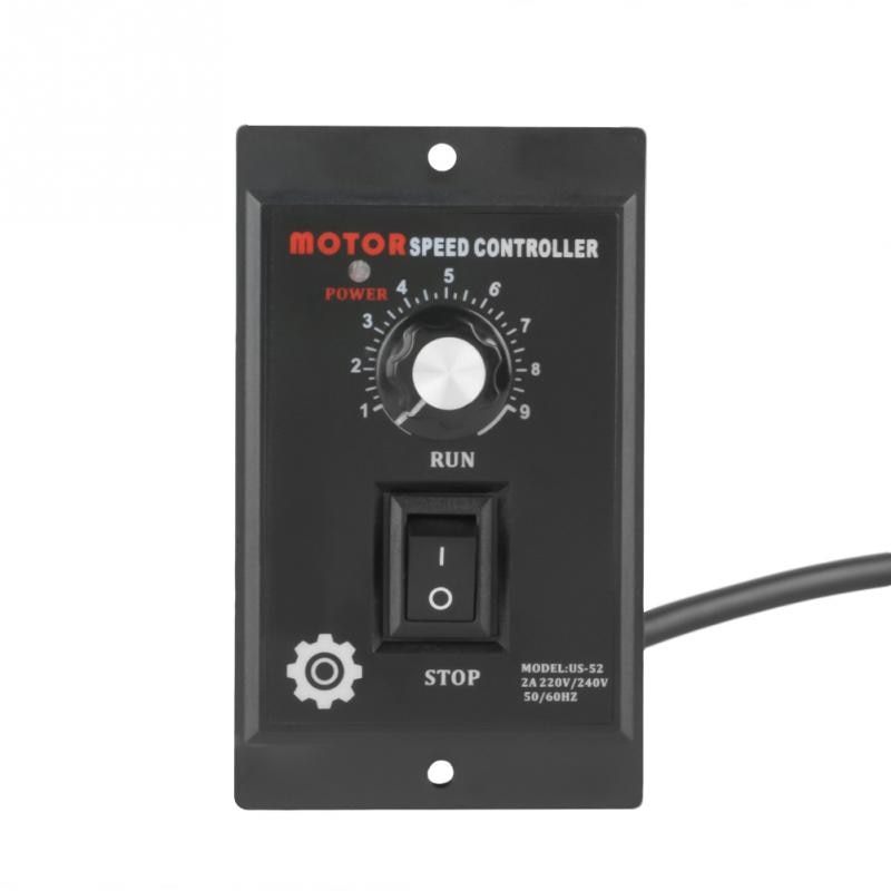 Ac Motor Speed Controller 400W Ac 220V Motor Speed Pinpoint Regulator Controller Vooruit En Achteruit