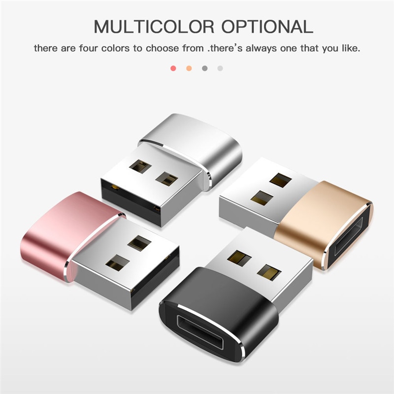 OTG Cable Type C Phone Adapter USB C Female to USB2.0 Male Converter Computer Adapter For Samsung Huawei Xiaomi