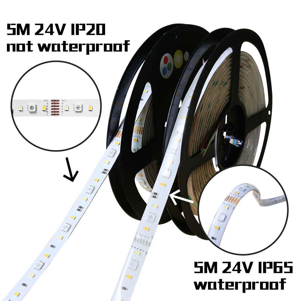 ZigBee Light Link Smart LED Strip Kit RGBCCT Strip Controller for LED Strip Light Work with Echo Plus Alexa Smartthings