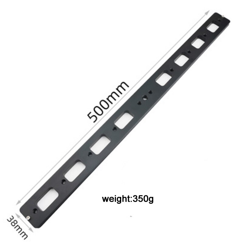Double End Camera Tripod Stand Arca Swiss Quick Release Plate Light Bracket Flash Holder For Digital SLR Photo Studio Accessorie