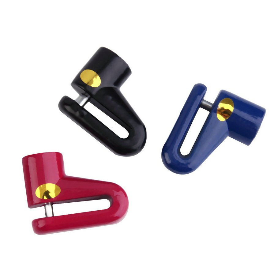 Blokada tarczy hamulcowej antykradzieżowej robić skutera, roweru, motocykla, bezpieczeństwa skutera, motocykla, roweru