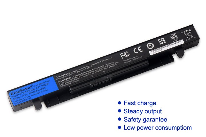 Batería de portátil Kingsener para Asus A41-X550A X550C X452E X450L X550 A450 A550 F450 F450 R409 R510 X450 F550 F552 K450 K550 P450