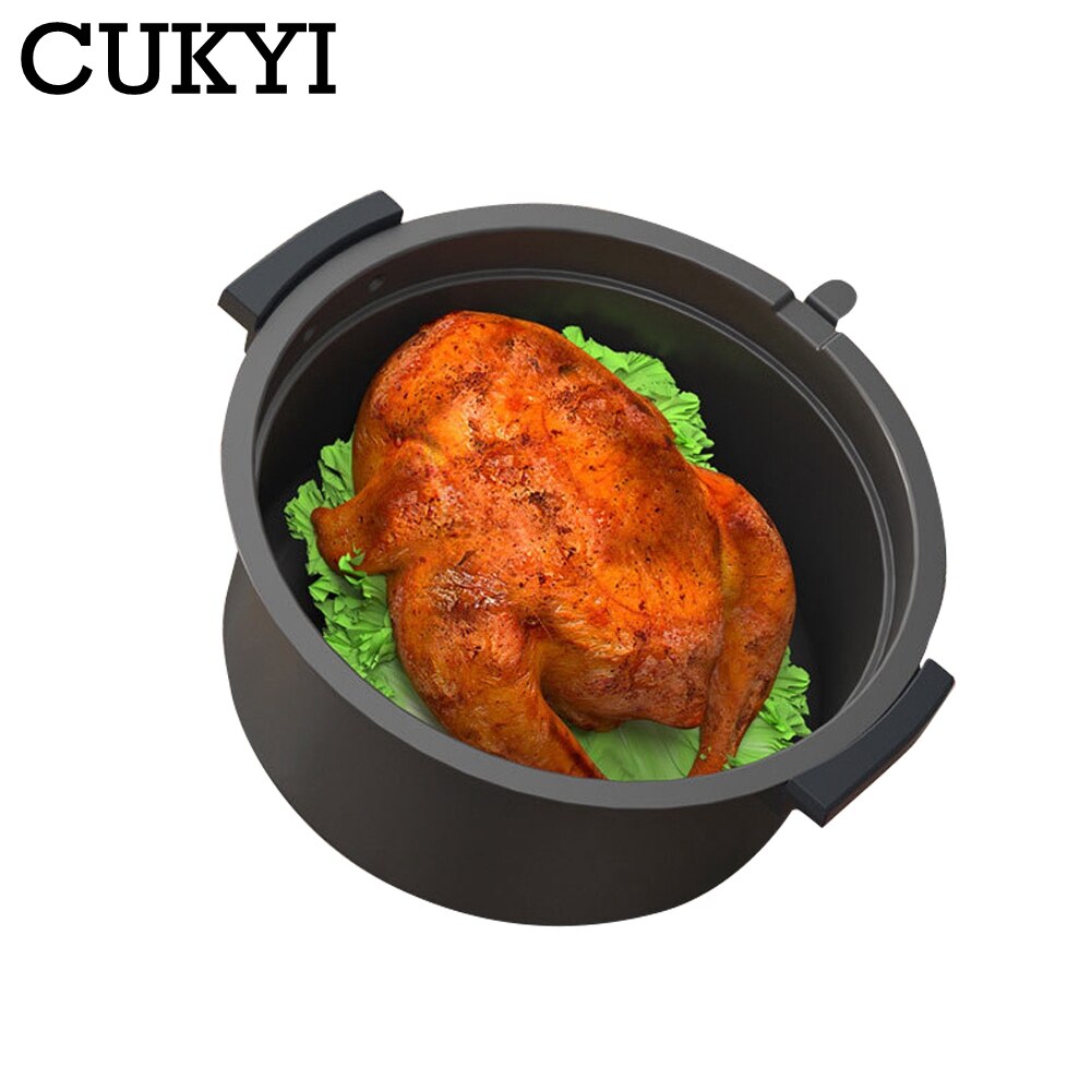 CUKYI 5L Household Air Fryer Intelligent French Fries Machine Electric Baking Oven Food Cooking Pot Oil Free Kitchen BBQ Tool