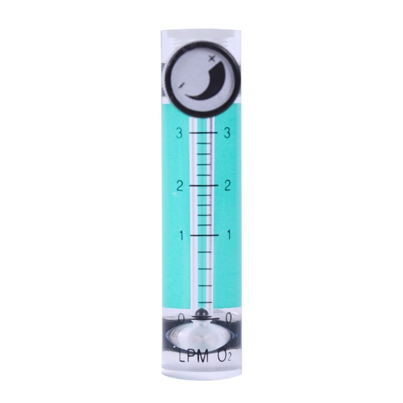 0.1-3LPM 1L Zuurstof Flowmeter Flowmeter Met Regelklep Voor Zuurstof Lucht Gas