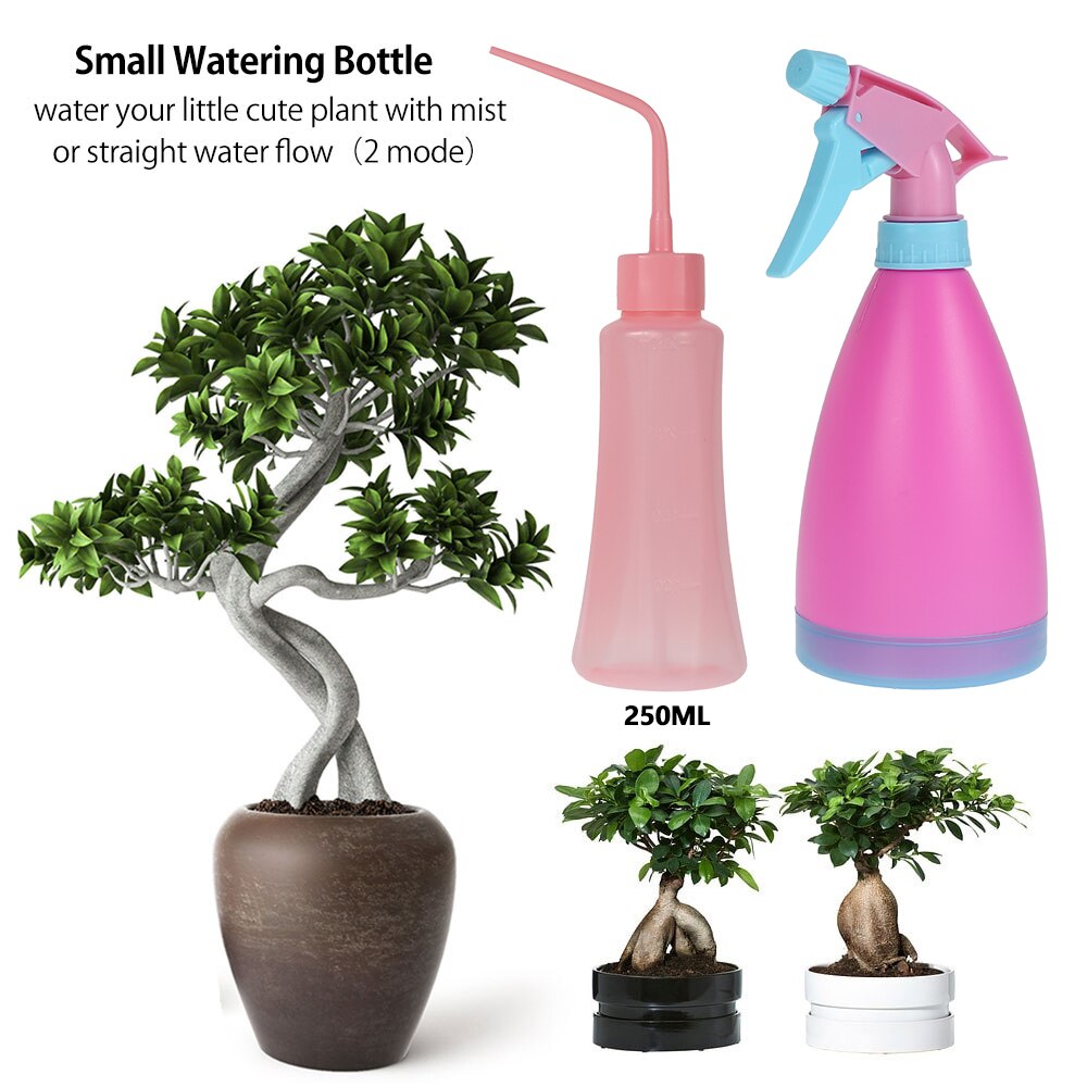 12/19pcs Mini Garden Hand Tools Kit Bonsai Miniature Succulent Plants Transplanting Tools Indoor Plants Portable Tool Set