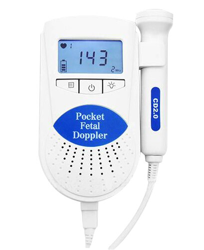 Baby Care Opruiming Baby Heart Monitor Angelsounds Foetale Doppler Pocket Echografie Prenatale Fetal Baby Hartslag Detector