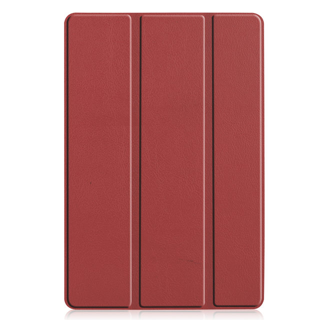 IBuyiWin magnetyczny inteligentny PU skórzany pokrowiec do Huawei MediaPad M6 10.8 cal Tablet Funda pokrywa dla Huawei M6 Pro 10.8 "+ Film + długopis: wine red