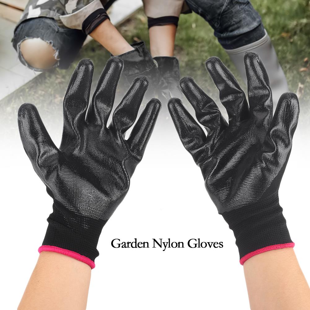 1Pairs Work Gloves Garden Gloves Mittens Multi-Function Plant Courtyard House-Moving Non-Slip Durable Convenient Economic
