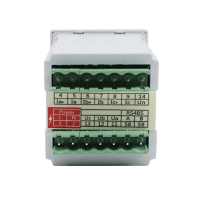 48*48 three-phase multi-function digital display meter, whole screen intelligent digital display voltage and current power meter