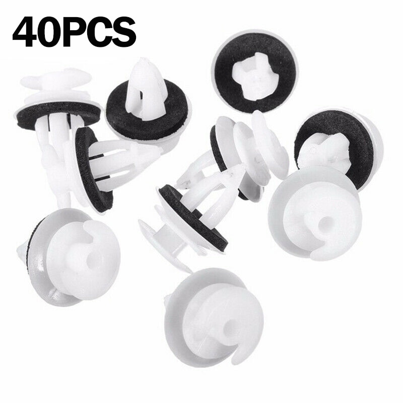 40pcs/kit Car Door Panel Clips Fastener For BMW E30 E34 E36 E38 E46 X5 M3 M5 Z3