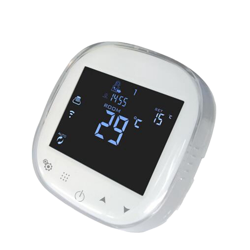 Wifi pressscreen termostat programmerbar temperaturregulator elektrisk /vand gulvvarme termostat kompatibel med goo