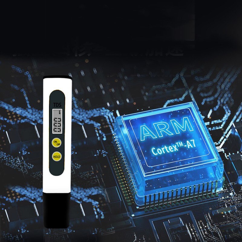 TDS Meter Water Tester Automatic Calibration Tester 0-990ppm Ideal Water Test Drinking Water Aquariums for Lab Monitor