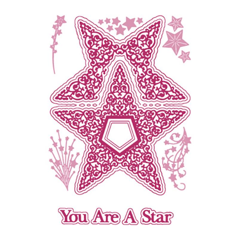 Flower Leaves Stars Trophy Letters Wine Glass Metal Cutting Dies Scrapbook Diary Decoration Embossing Template DIY Card: Y1383-Dies