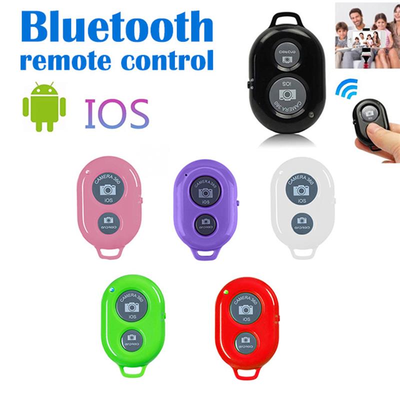 6 Kleuren Draadloze Telefoon Camera Shutter Bluetooth Afstandsbediening Voor Ios Android Mini Zelfontspanner Camera Stok Sluiter Controller