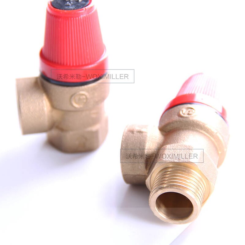 1pc dn15 3 bar 5 bar 6 bar 8 bar 13 bar messing vinkeltype sikkerhedsventil 1/2 " hangevind aflastningsventil til solvarmer