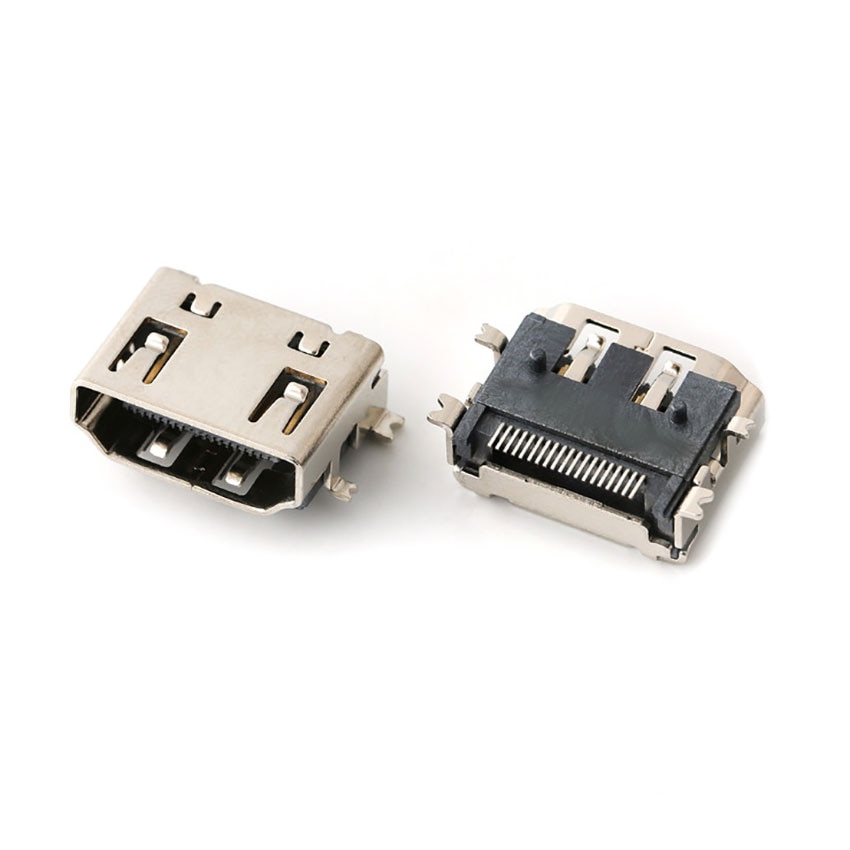 5pcs/Lot HDMI 19Pin 20P 20Pin Male Plug Connector HDMI Female Male Socket Jack HDMI Repair Replacement