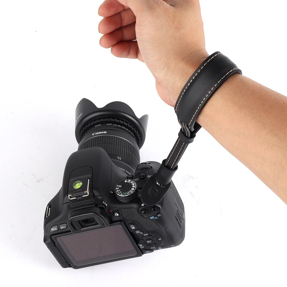 Camera Strap PU Leather Camera Wrist Hand Strap Grip For OLYMPUS O-MD PEN-F EPL9 EPL8 EPL7 EPL6 EPL5 EP5 E-M5 E-M10 Mark ii iii