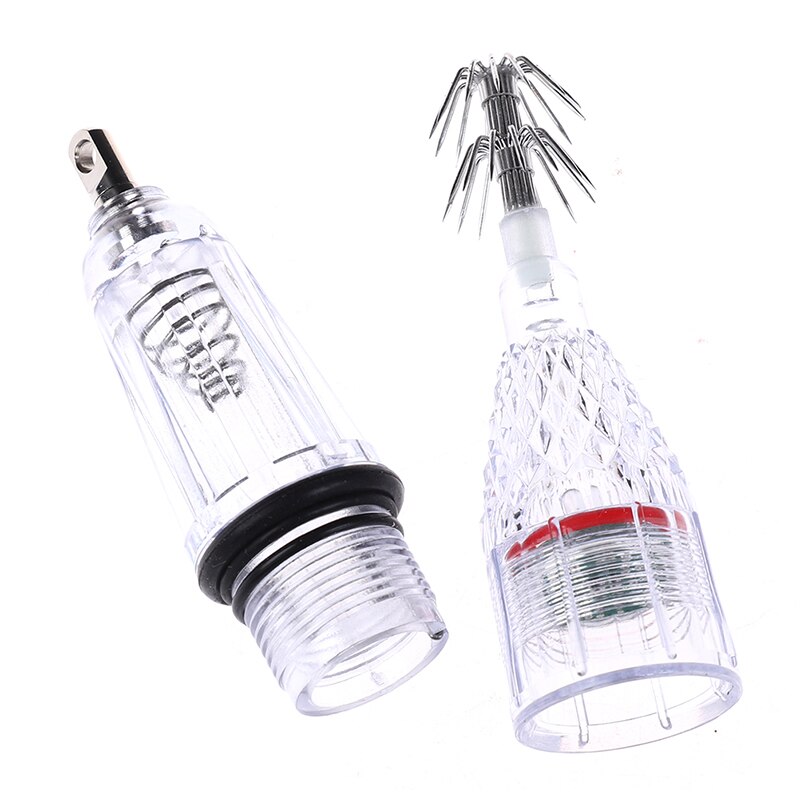 Lampe de pêche sous-marine de 12cm, appât lumineux pour attraper des poissons, des calamars, des poulpes