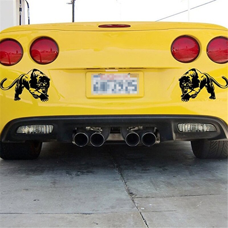 Tiger bil klistermærke cool decals vinyl vandtæt auto tuning styling