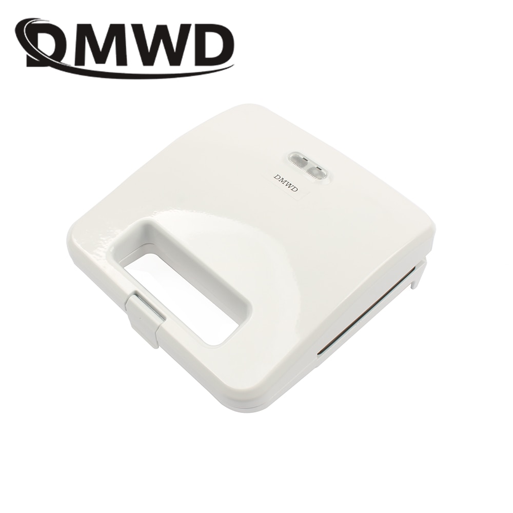 DMWD Elektrische Ei Sandwich Hersteller Mini Grillen Panini Backen Platten Toaster Multifunktions nicht-Stock waffel Frühstück Maschine EU