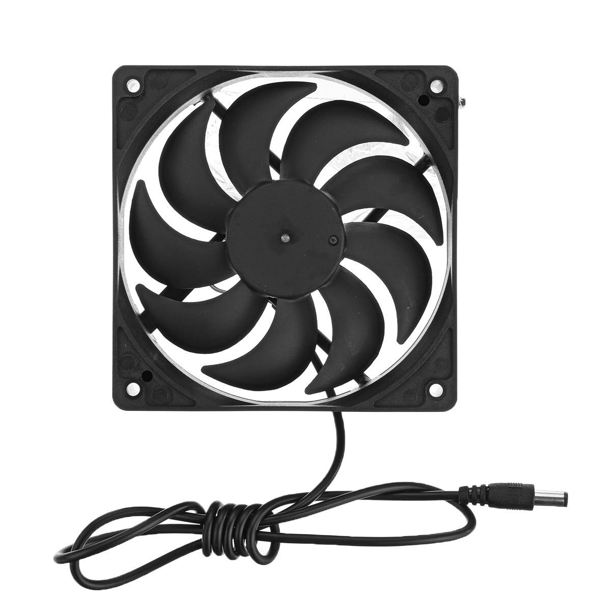 Usb solpanel drevet blæser 12v 10w solar mini ventilator til kæledyr hus drivhus rv tag udstødningsventilator bil oplader klip kabel