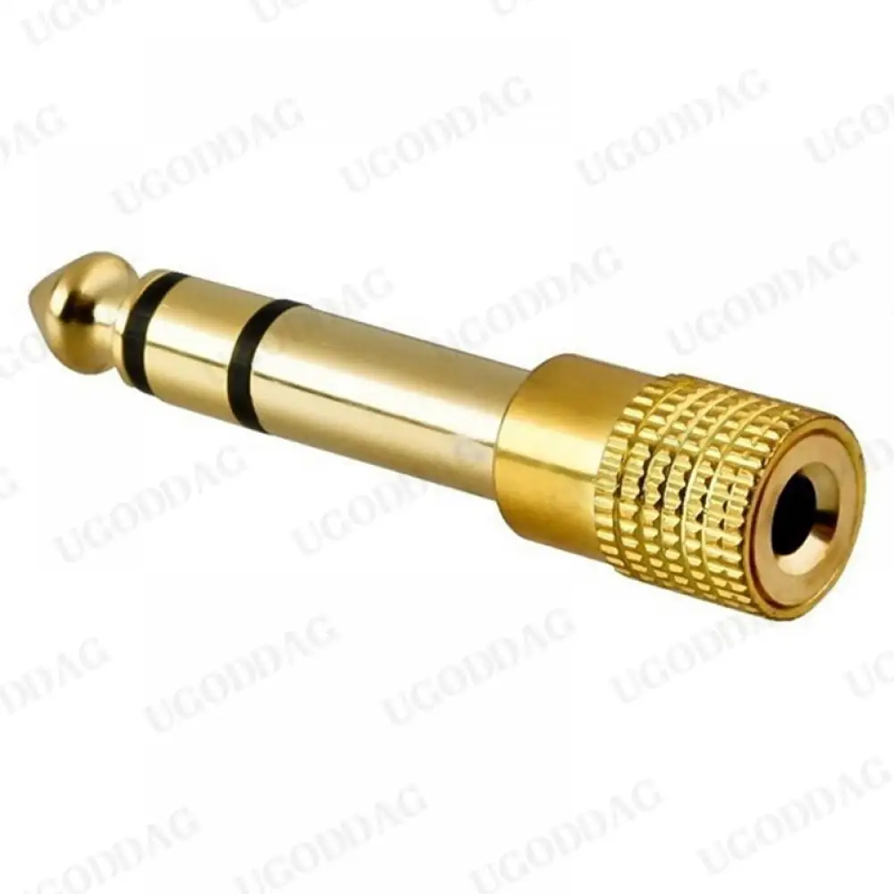Headphone Audio Adapter Amplifier Jacks 6.5mm Male To 3.5mm Female Adapter Connector Microphone AUX Cable With 6.35 3.5 MM Jack