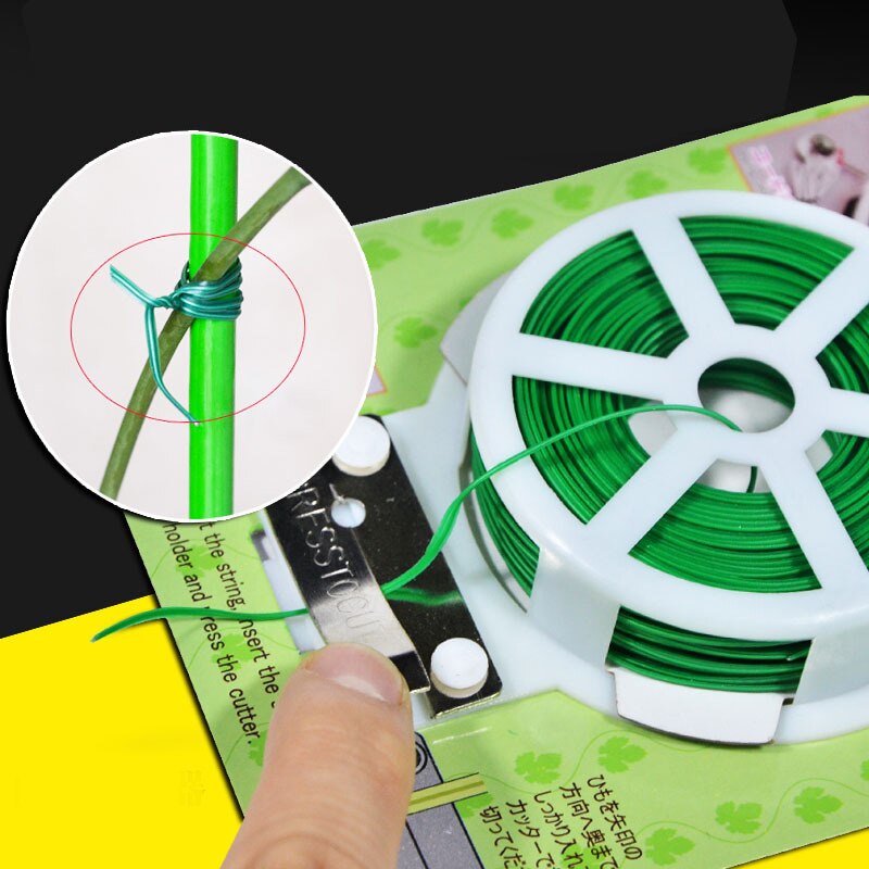 30/50pcs Reusable Garden Cable Ties Plant Support Shrubs Fastener Connecting Ring Of Plant Grafting Pile