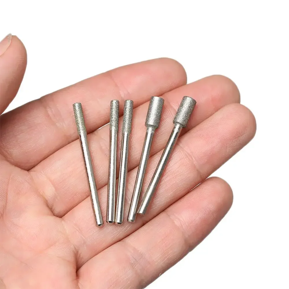 Et pelé pour artisan 1453 bavure pierre diamant tronçonneuse aiguiseur outils abrasifs tronçonneuses affûtage Micro-sculpture aiguille