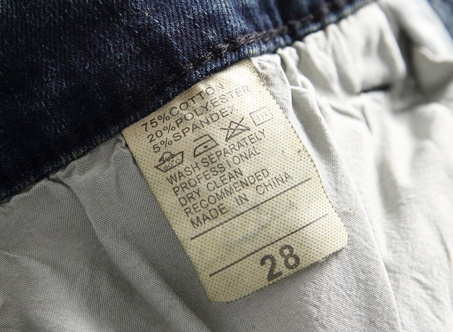 Jean déchiré pour homme pantalon en jean coupe ajustée extensible coupe étroite pantalon effet Moustache effiloché détruit Streetwear
