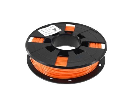 0.25KG PLA 3D Printer Filament 1.75mm Plastic Dimensional Accuracy+/-0.02mm 60M 3D Printing Material for RepRap: Orange