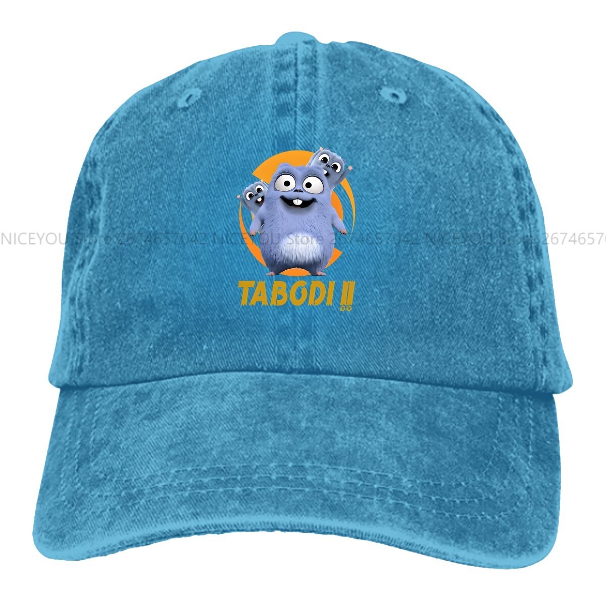 Lemming Kleinkind Baseball mütze Männer Hüte Frauen Visier Schutz Snapback grizzy und sterben Lemminge Kappen: sehen blau
