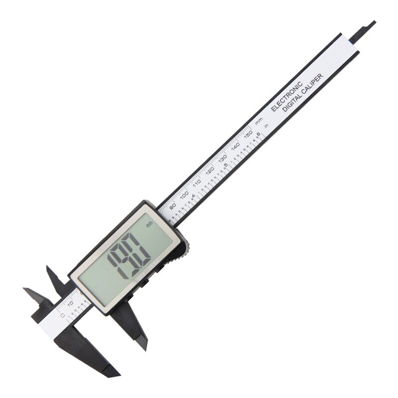 Pied à coulisse numérique électronique en plastique, Vernier, jauge d&#39;épaisseur, règle micrométrique, outils de mesure, Instrument, tachymètre